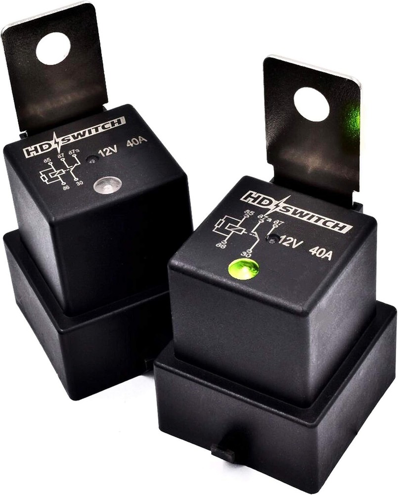HD Switch -2 Pack- Waterproof Relay w/LED Indicator Replaces Hella 4RD-960388-31