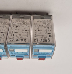 Comat Releco C7-A20X/AC115V, Industrial Control Relays. 4 pieces, new no box.