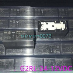 2PC G2RL-24-DC12 G2RL-2-DC12 Power Relay 8A 250VAC 8 Pins