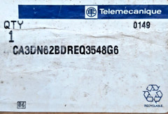Telemecanique CA3DN62BDREQ3548G6 Control Relay
