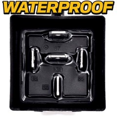 -2 Pack- Waterproof Relay w/LED Indicator Replaces Hella 4RD-960388-31 4RD-96…