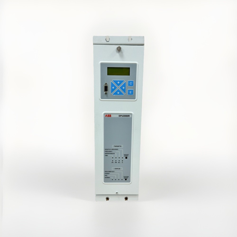 ABB DPU2000R DISTRIBUTION PROTECTION SYSTEM RELAY CONTROL SURPLUS UN-USED