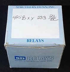 Struthers Dunn Control relay (1) / New / 24 VDC Coil / 2 Pole