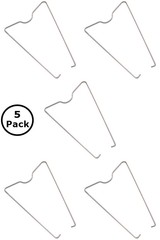 ECG RLY9003, Relay Socket Hold Down Spring Clip for Small Relays ~ 5 Pack