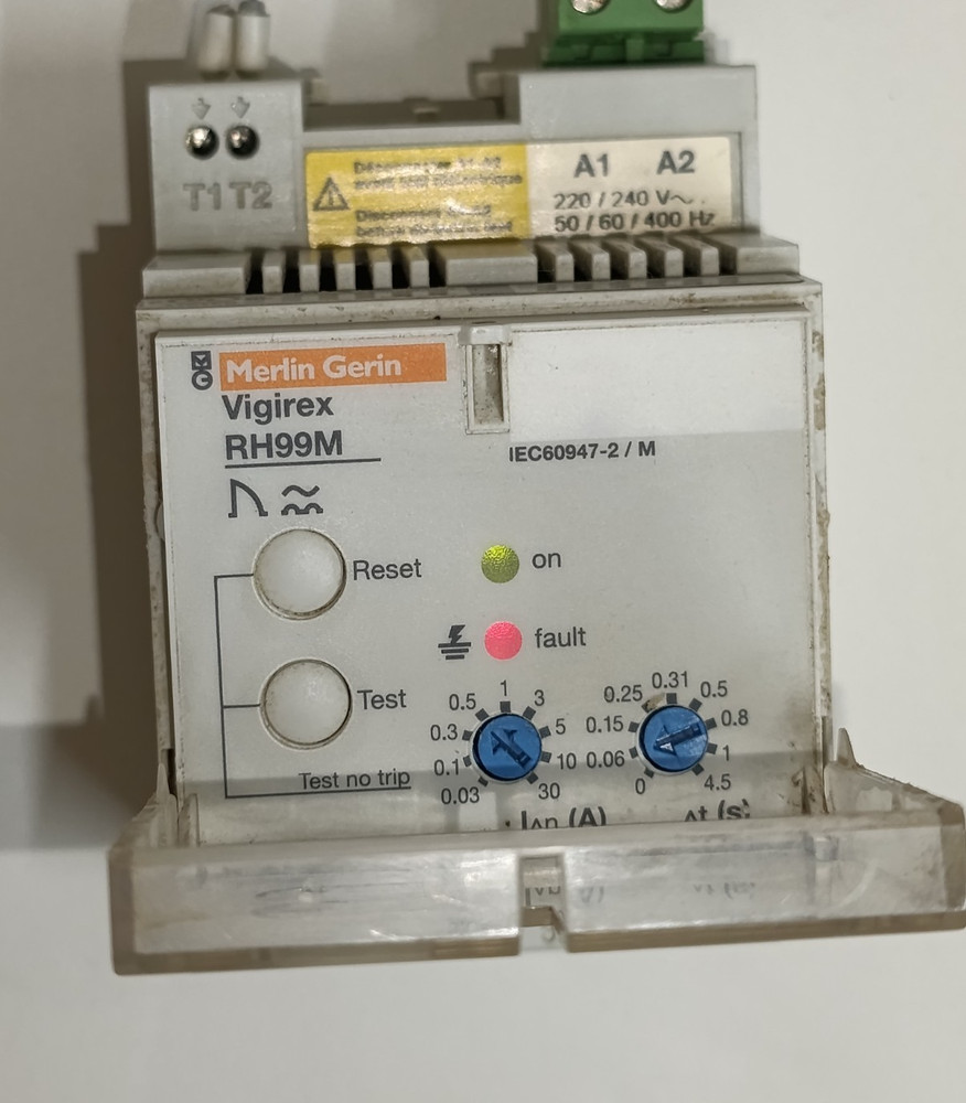 Merlin Gerin Vigirex RH99M Differential Relay IEC60947-2/M & TESTED