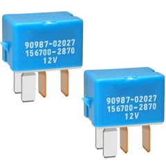 Casalytics 2pk 4 Pin Relay 90987-02027 Toyota Lexus Camry