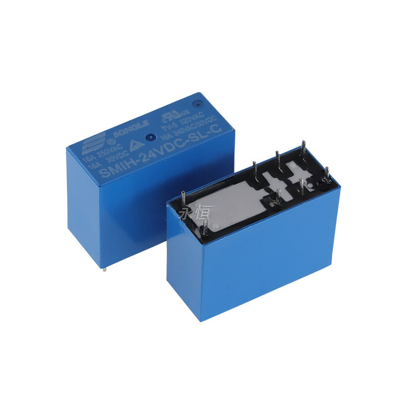 10pcs SMI-05V 12V 24VDC-SL-A -SL-C -SL-2C 5A 10A 4/5/8 pins Relay