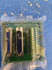 Electronics-Salon DB25 D-SUB DIN Rail Mount Interface Module, Male/Female, DSUB