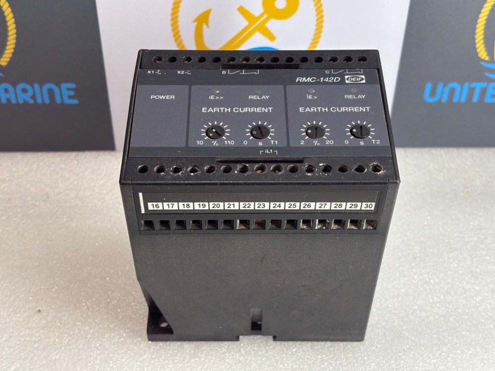 DEIF RMC-142D EARTH CURRENT RELAY