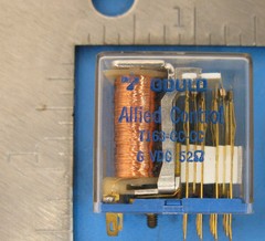 ALLIED CONTROLS RELAY T163-4C-6VDC 6 Volt 2 Amp 52 Ohm