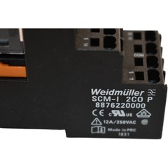 NEW Weidmuller 8876220000 Relay Socket DIN Rail 8689860000 24VDC Coil