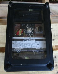 General Electric 12NLR21A2A Reclosing Relay Type NLR GE 125VDC Used Take Out