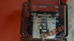 NEW Dayton 3X740E Electromechanical Relay 240VAC 10A 3PDT (34.79×34.79×57.2)mm