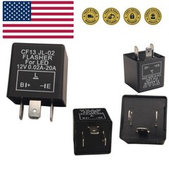 1 pc CF-13 CF13 EP34 3 Pin Electronic Flasher Fix 12V 0.02A-20A For LED Turn …