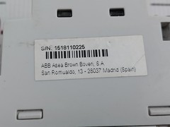 ABB RGU-10 Electronic Earth-Leakage Protection Relay 110-230 V 0.7W