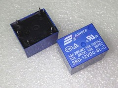 50PCS SRD-12VDC-SL-C PCB 5PINS 12V DC Coil Power Relay