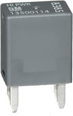 4 Pack High Power 4 Pin Relay Fuse Box Compatible with GM Vehicles – Gray