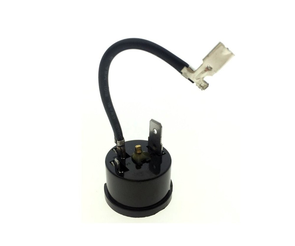 220V Compressor Thermal 1/3HP Protector, Black