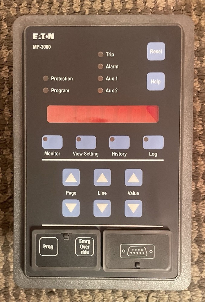 Eaton MP-3010 Ampgard Protective Relay, 66D2205G01, MP-3000