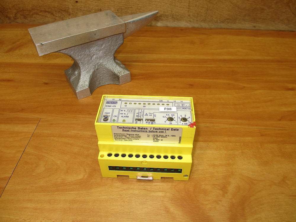 Bender RCMA470LY *USED* Residual Current Monitor Relay Control