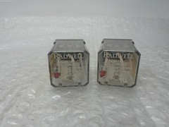 INDUSTRIAL SPARE RAD00161 RELAY 120V LOT OF 2 UNMP