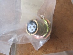 QTY=9 NEW Bendix LJT07T-13-4S Qty Bulkhead 4 Pin Connector
