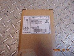 LEVITON RELAY-1CB BLACK GREENMAX 1-POLE RELAY