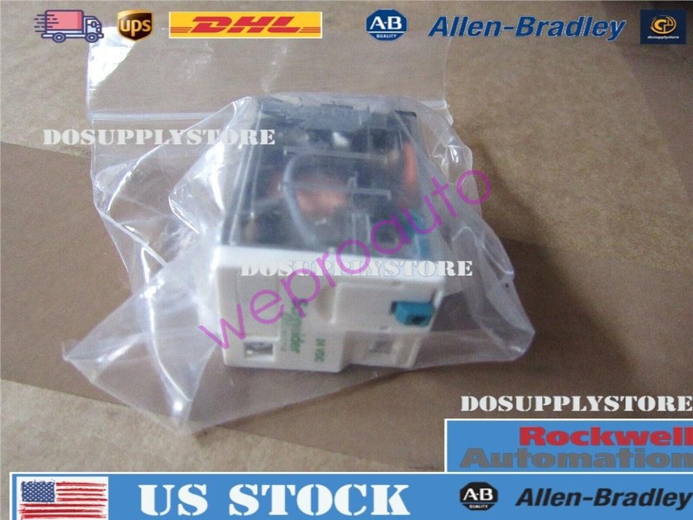 RXM2AB2BD Schneider PCB Mount 24V dc Coil DPDT 250VAC 12A Contacts US Free TAX