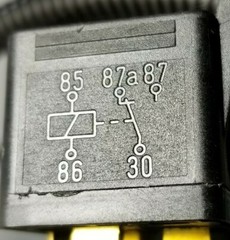 12 VOLT 20/30 AMP BOSCH RELAY 0 332 204 150 MADE IN GERMANY 5 PIN OEM