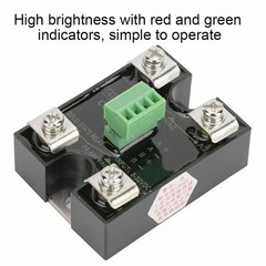 1Pcs For BERM single phase solid state relay dual channel control BERM-SK40DA