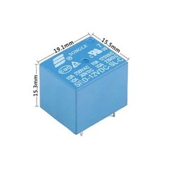 Single Mini Power Relay SRD-03V 05V 09V 12V 24V 48VDC-SL-A-SL-C 4Pin/5Pin 10A