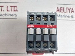 ABB N22E Contactor Relay 1SBH141001R8422 600VAC MAX. 110-120V 50/60HZ