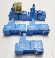 5pcs of Finder Type 94.04 Relay Socket