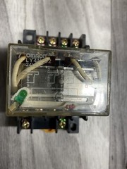 Omron Relay LY4N-D2 w/ Base 24 VDC #4026PT179