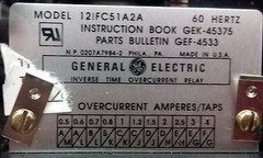 GE 12IFC51A2A Time Overcurrent Relay (PR007)