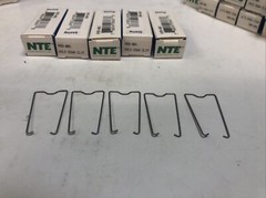 Lot Of 45 Boxes, New NTE Electronics R95-001 RELAY SOCKET HOLD DOWN CLIP