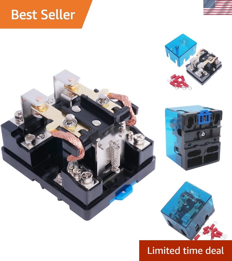 AC 110V DPDT High Power Relay 80A for Electrical Control