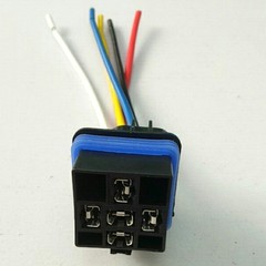 12 V Waterproof Socket Rv Plug Adapter Car Wiring Mount 5 Pin Relay