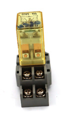 IDEC RH2B-U DC 12V, 2-Pole Ice Cube Relay and Dayton 2A582E 10Amp, 300VAC Socket