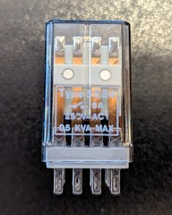 PED 55.34 – 4PDT Relay 5A 250V – 110VAC Coil