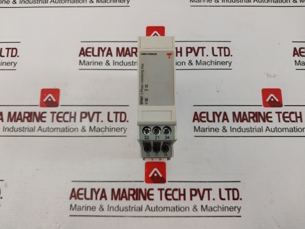 Carlo Gavazzi DPA01DM48B004 3-Phase Monitoring Relay 380-480VAC 50-60Hz IP20