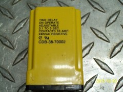 POTTER & BRUMFIELD CBD-38-70002 TIME DELAY RELAY 0.1-5 SECONDS