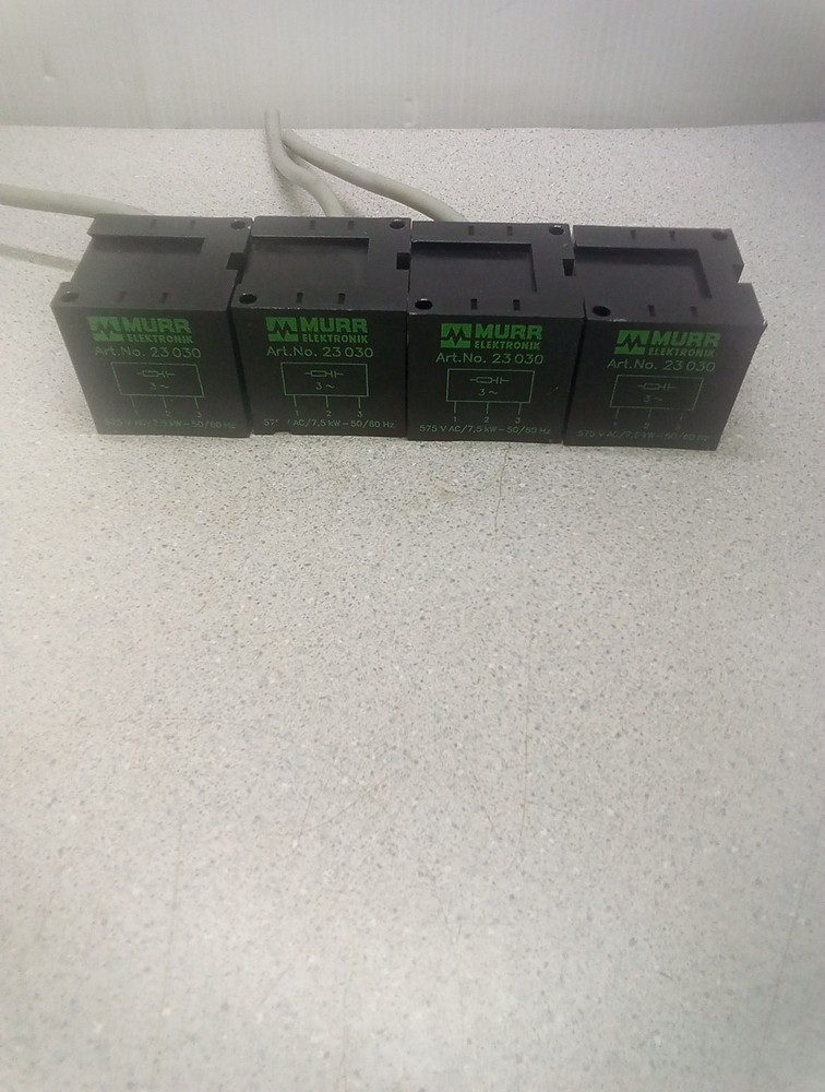 MURR ELEKTRONIK 23030 MOTOR SUPPRESSOR (Lot Of 4)