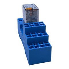 Finder 55.34.8.110.0040 Socket Relay +94.54.1 250V 7A Relay Pack of 3