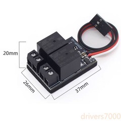 Relay Control Switch DC AC 20A Two-way Remote Control Switch for Model