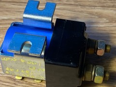 180A 48VDC CURTIS & ALLBRIGHT Power Relay ,#SW80B-783T (100A continuous )