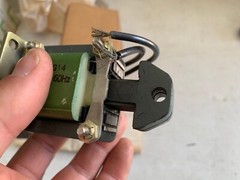 One (1) General Electric 9500A104A2A Industrial Solenoid 115V Coil, NOS