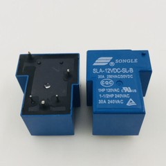 1pc SONGLE SLA-12VDC-SL-B 30A 250VAC Power Relay 5 Pins