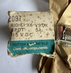 TE Connectivity / P&B Brand R10-E1X6-V9.0K Power Relay (Potter & Brumfield)