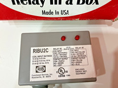 Functional Devices RIBU2C Relay in a Box (RIB) 10A 2-SPDT Pilot Relay 10-30V 120